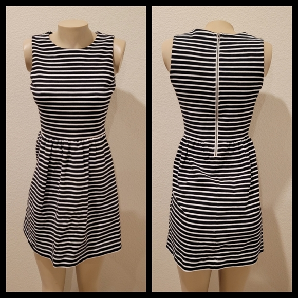 🆕️J. Crew stripe mini dress - Picture 3 of 9